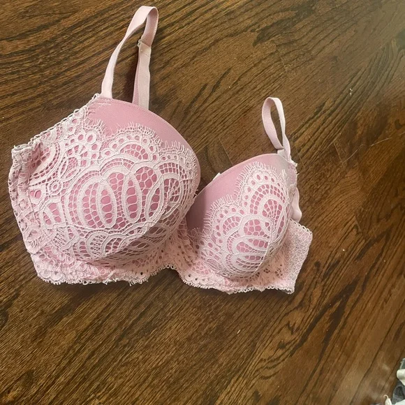 Victorias Secret Dream Angels Lined Demi 32DDD, pink - Picture 2 of 5